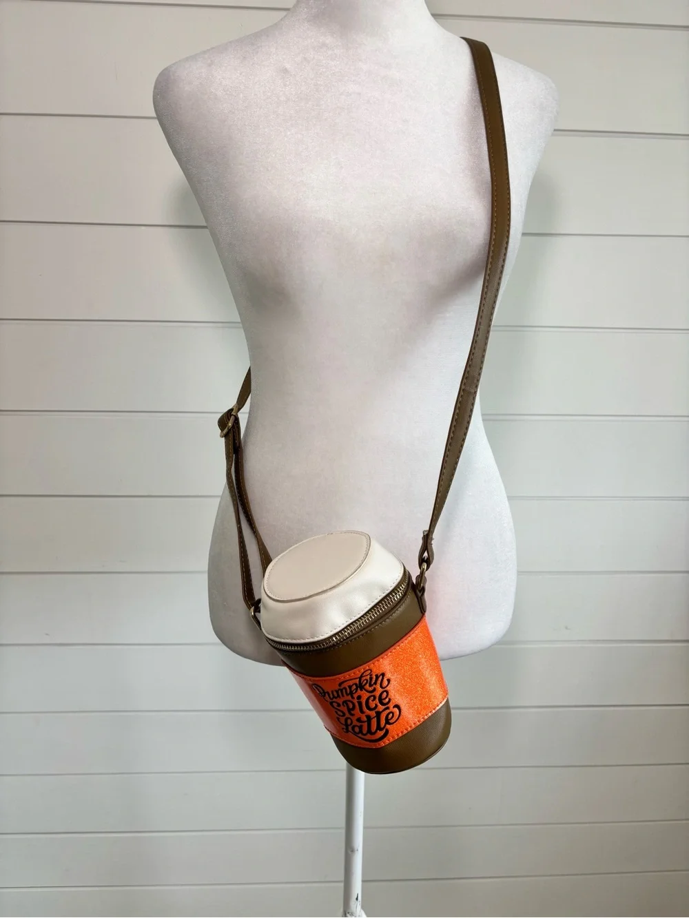 MAD Engine New Pumpkin Spice Latte Purse Crossbody Fall Handbag Halloween Viral